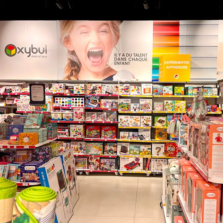 Okaïdi : signalétique intérieure