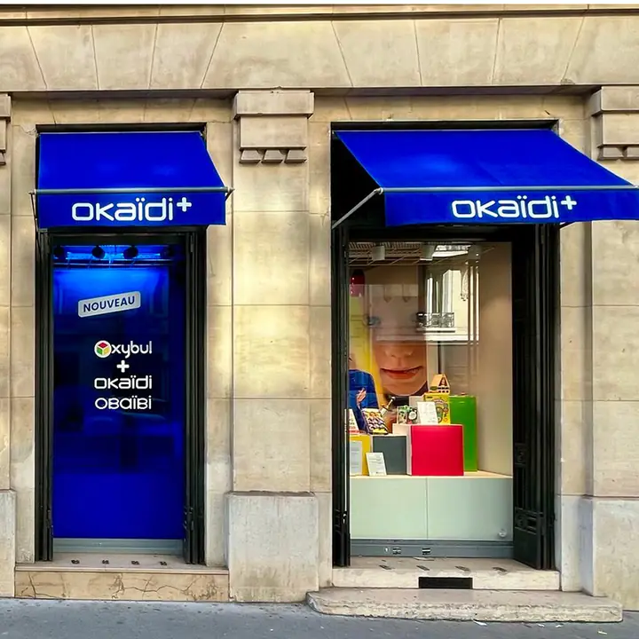 Okaïdi : stores et enseigne