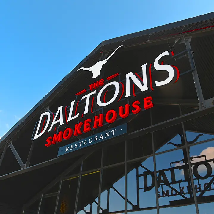 The Daltons : enseigne lumineuse